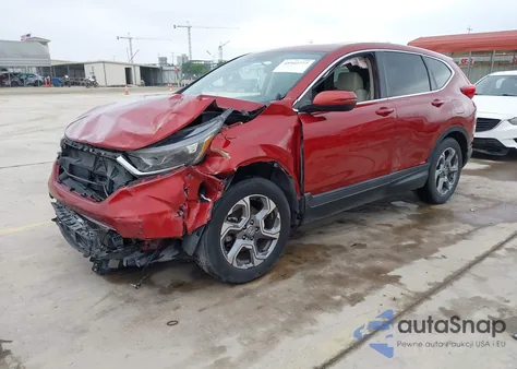 2018 Honda Cr-V Ex from USA, damaged, VIN 2HKRW1H50JH510915